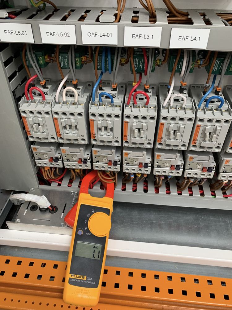 Mechanical services control panel